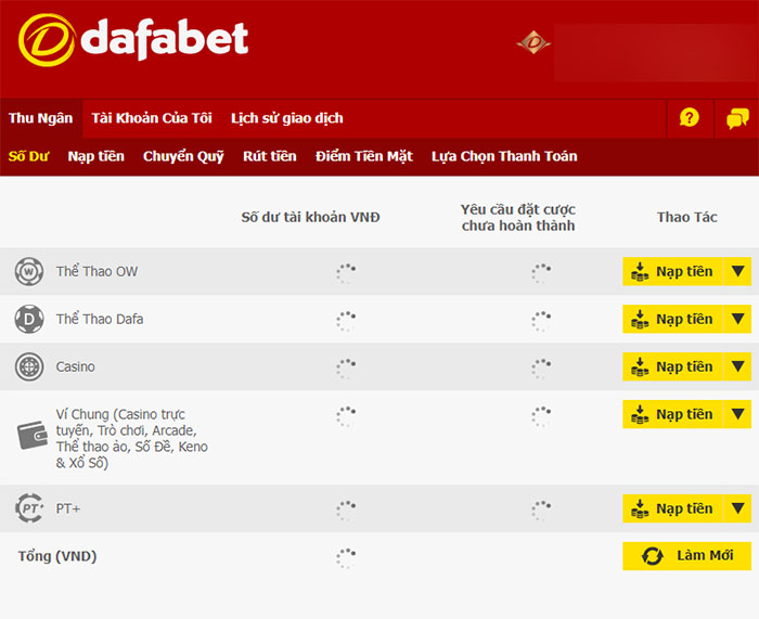 Cách rút tiền từ tài khoản Dafabet - Dafabet - ro77.pw